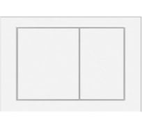 Клавиша смыва для унитаза ELSEN E05, с прямоугольными кнопками, 220х13х150, белая E05.white