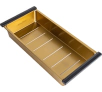 Коландер Paulmark ADVANCE брашированное золото, 205x430 мм A430-BG