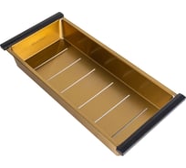 Коландер Paulmark ADVANCE брашированное золото, 205x405 мм A405-BG