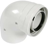 Отвод Baxi 90 град., D=80 мм KHG71401801-