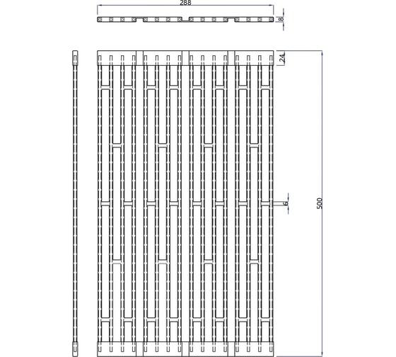 Ролл-мат силиконовый для мойки GranFest черный GF 1002-BL