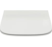 Ультратонкое сиденье с крышкой Ideal Standard i.life B с функцией плавного закрытия, дюропласт, металл 00079149