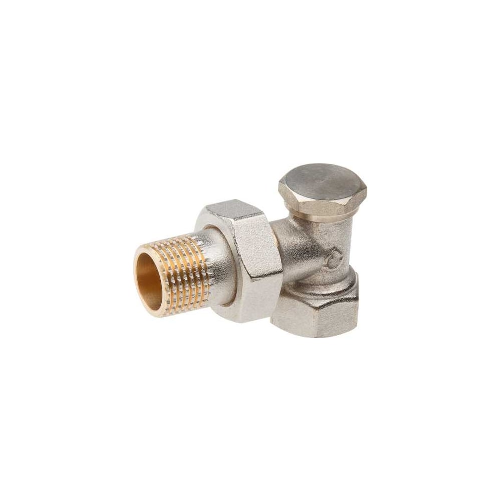 Кран вентильный для радиатора AV Engineering 1/2", угловой AVE396012 ...
