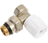 Кран вентильный для радиатора AV Engineering 1/2", угловой, с ручкой AVE394012
