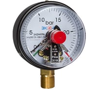 Манометр экомера ЭКО-М мд02(э)-100мм 0..25 бар, g1/2, МД02Э-100-G-25
