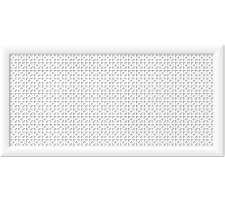 Экран для радиатора Стильный Дом Сусанна 120х60 см, белый v546117