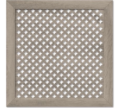 Экран для радиатора Стильный Дом Готико 60х60 см, дуб винтаж v547435