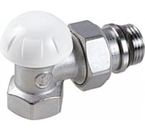 Запорный клапан для радиатора Giacomini R14TG 25 Ру16 ВР угловой R14X035 107-0124