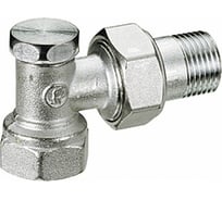 Запорный клапан для радиатора Giacomini R16D2 20 Ру16 ВР угловой R16DX004 007-1513