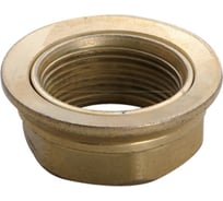 Гайка латунная прижимная крепежная для смесителя OUTE 28x15 мм TP19-1