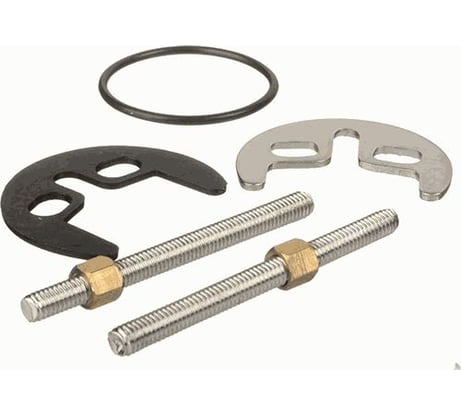 Крепеж к кухонному смесителю Melodia della vita (2 шпильки нерж. + гайки М6 латунь) MKP20764WP 34273