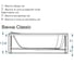 Панель для ванны фронтальная Melodia della vita Standard/Salsa 170x54 MPL00817054 14291 2