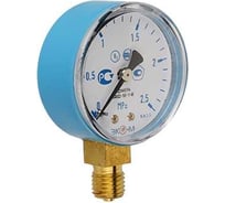 Манометр экомера ЭКО-М мд02-50мм, 0..2,5мпа м12.1,5 о2 (кислород) МД02-50-М-2,5МПа-О2-РИ