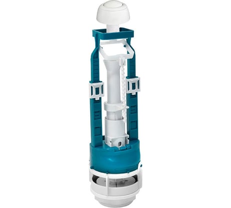 Сливной клапан ИНКОЭР кнопка белая, 1-реж. cлива И-СБкпм-Б Р (30шт.) В00В0023736