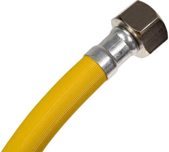 Подводка для газа СТМ ГАЗ ПВХ, 1/2", гайка-штуцер, 300 см CGVM1230