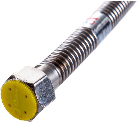 Подводка для газа СТМ ГАЗ сильфонная, 1/2", гайка-гайка, 300 см CGHF1230