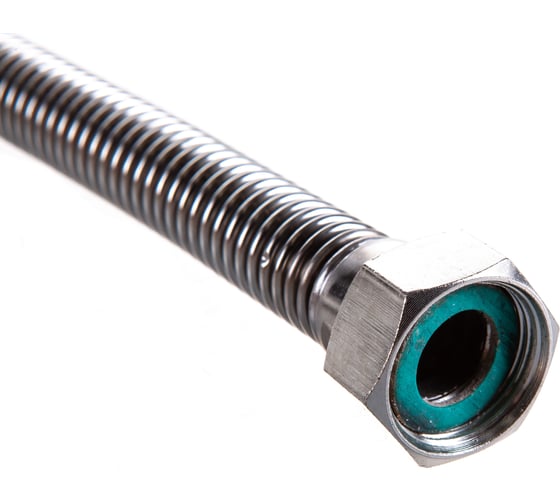 Подводка для газа СТМ ГАЗ сильфонная, 3/4", гайка-гайка, 50 см CGHF3405