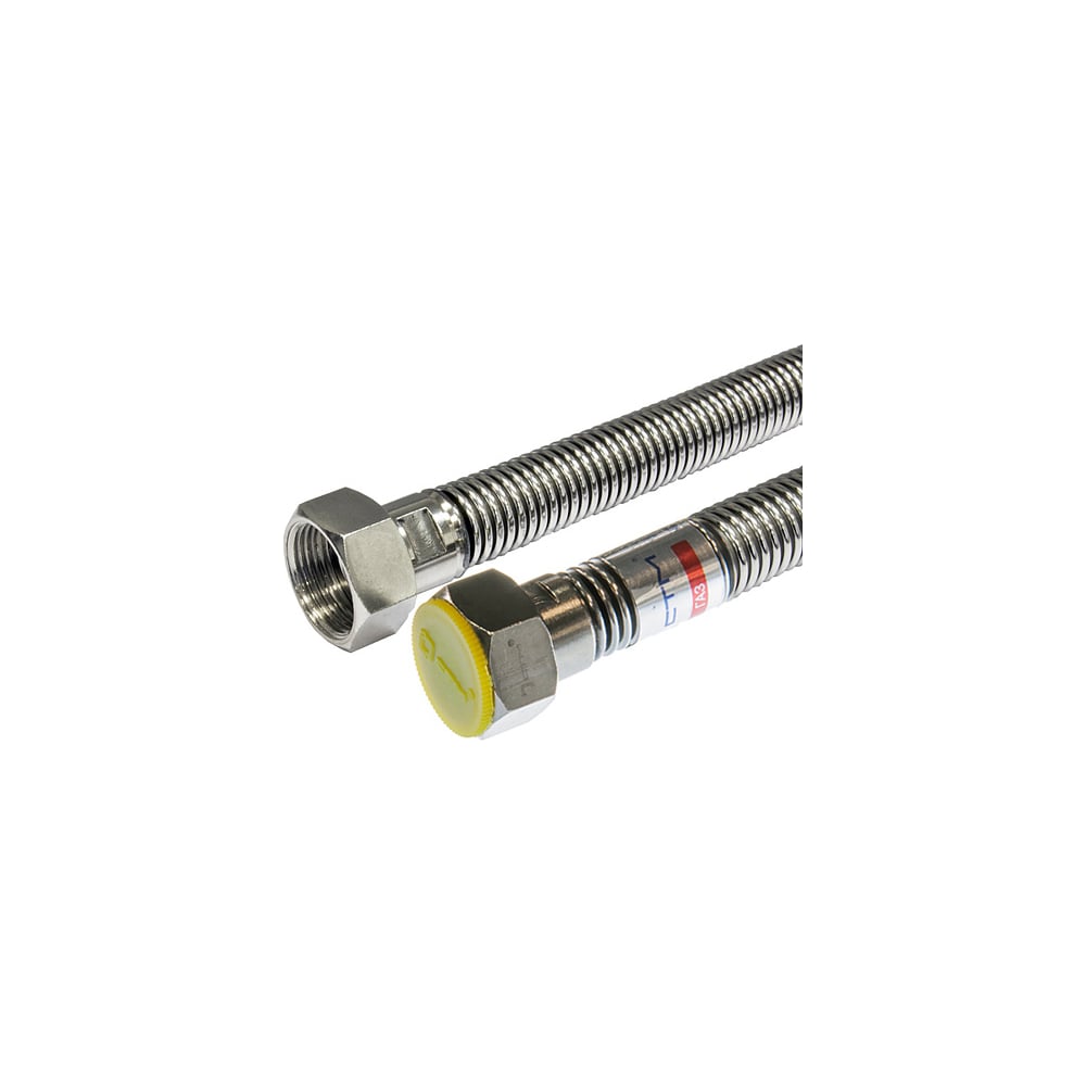 Подводка для газа СТМ ГАЗ сильфонная, 3/4", гайка-гайка, 120 см ...