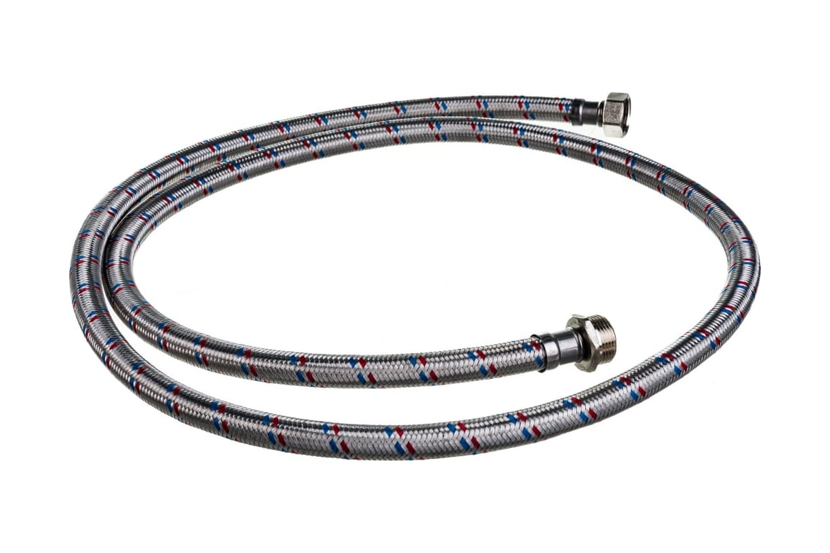 Подводка для газа СТМ ГАЗ сильфонная, 3/4\", гайка-штуцер, 150 см ...