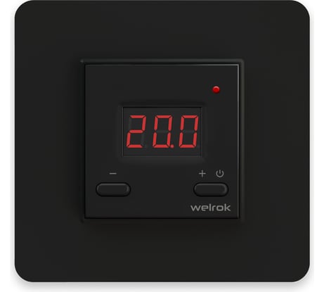 Терморегулятор Welrok st bk 4660251140564