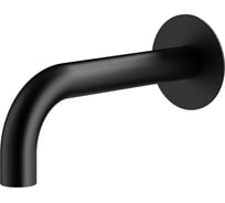 Излив встраиваемый для ванны PLUMBERIA SELECTION черный матовый SPT0060NO