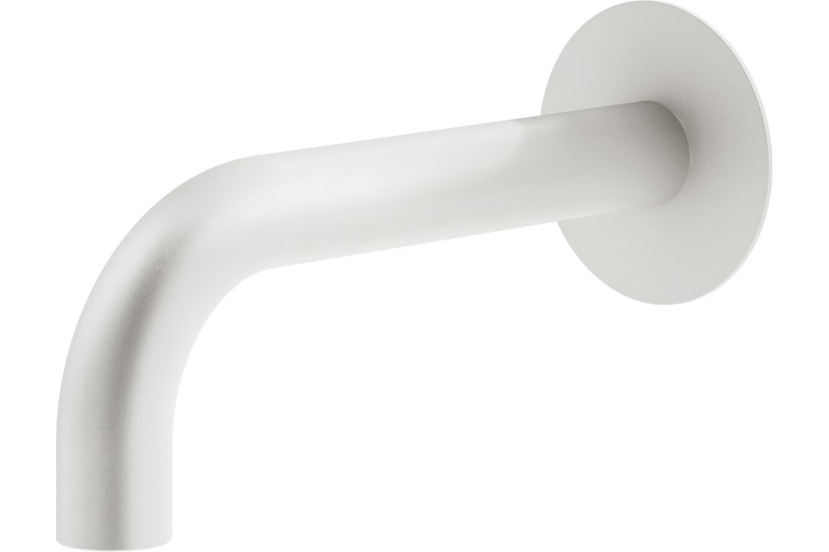 Излив встраиваемый PLUMBERIA SELECTION IXO белый матовый SPT0058BO ...