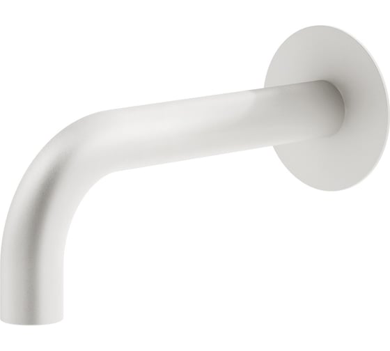 Излив встраиваемый PLUMBERIA SELECTION IXO белый матовый SPT0058BO 1