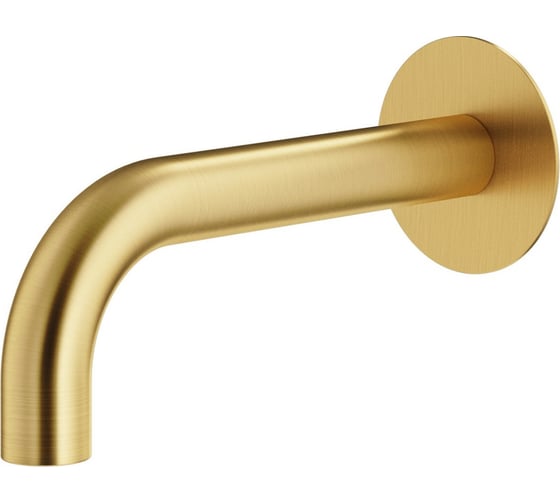 Излив встраиваемый PLUMBERIA SELECTION IXO золото брашир SPT0058OB 1