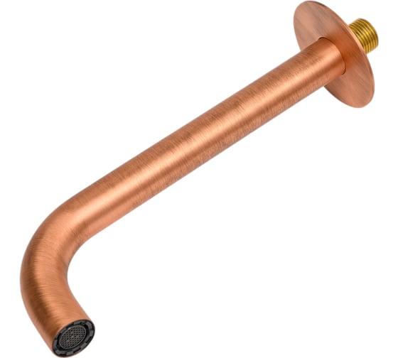 Излив встраиваемый PLUMBERIA SELECTION IXO медь брашир SPT0058RS 1