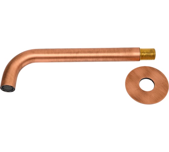 Излив встраиваемый PLUMBERIA SELECTION IXO медь брашир SPT0058RS