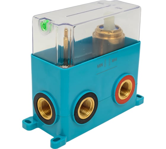 Внутренняя часть смесителя PLUMBERIA SELECTION IXO Box на 2-3 выхода для душа INT9036