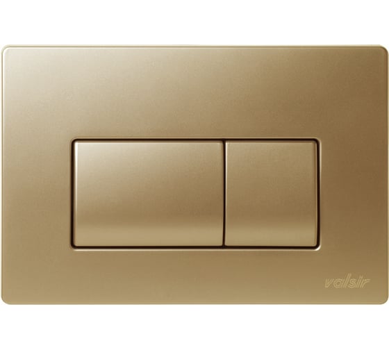 Кнопка для инсталляции механическая Valsir золото матовое P1 VS0871340