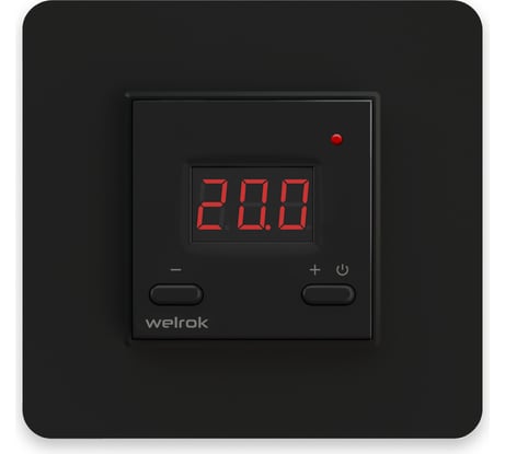 Терморегулятор Welrok vt bk 4660251140588