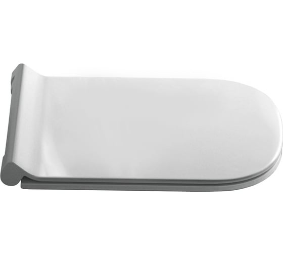 Сиденье для унитаза Galassia Extra Slim с функц. SoftClose, быстросъемное, белый MEG11PRO 5478