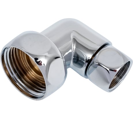 Уголок СТМ ТЕРМО гайка-гайка 1" х 1/2" для полотенцесушителя  хромированный CPLF0112