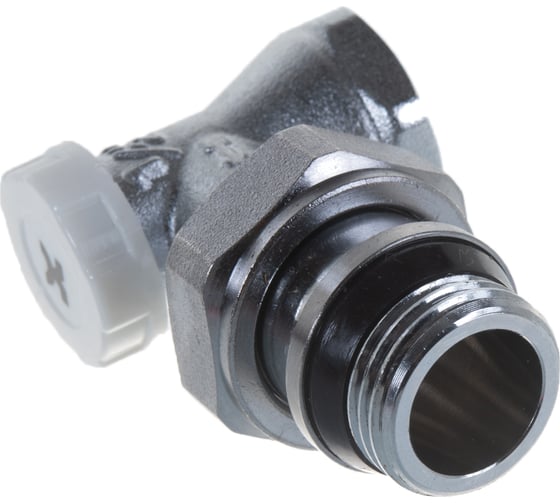 Радиаторный запорный угловой клапан IVANCI со стопорным кольцом 1/2" IVC.103004.N.03