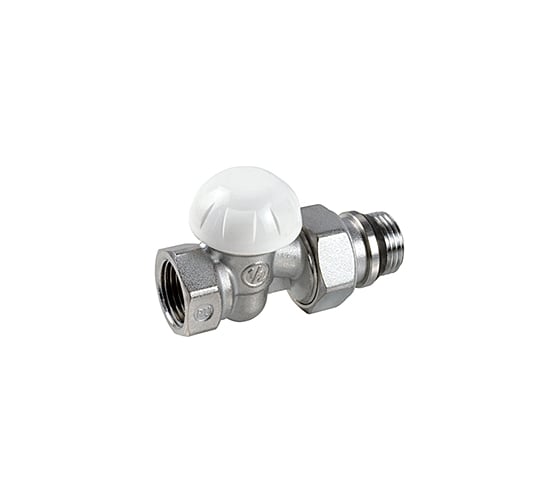 Запорный клапан для радиатора Giacomini R15TG Ду 32 Ру16 ВР прямой R15X036 107-2659
