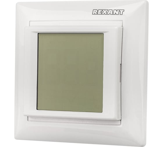 Терморегулятор REXANT сенсорный RX-419B белый 51-0584