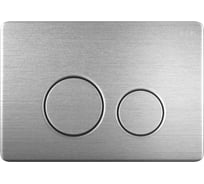 Клавиша смыва IDDIS универсальная, нержавеющая сталь, Юнистил (Unisteel), 010 UNS10S0i77