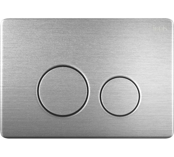 Клавиша смыва IDDIS универсальная, нержавеющая сталь, Юнистил (Unisteel), 010 UNS10S0i77