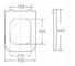 Сиденье для унитаза из дюропласта быстросъемное с микролифтом Horke H-1021C 1471021 4