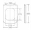 Сиденье для унитаза из дюропласта быстросъемное с микролифтом Horke H-1006C 1471006 4