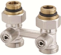 Узел нижний запорный прямой GUARDO Purmo 1/2"x3/4" MTB 127