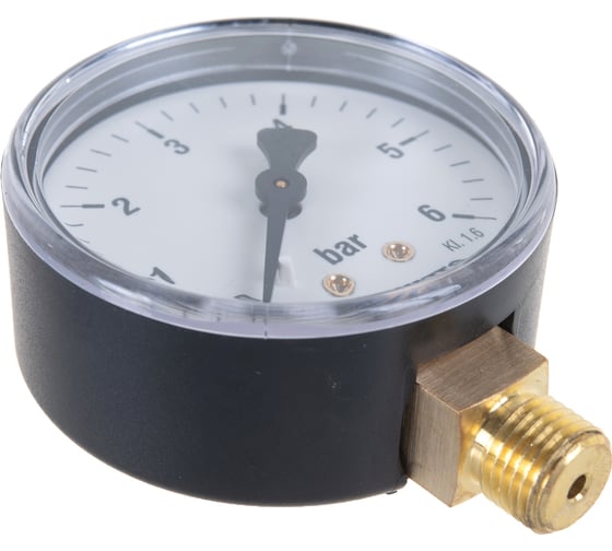 Манометр Watts F+R200 радиальный 0-6bar, корпус 63mm 10007723