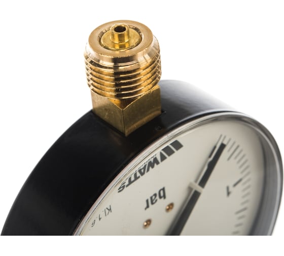 Манометр Watts F+R250 радиальный 0-6 бар, корпус 100mm, 1/2" 10008077