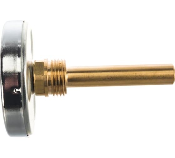 Термометр Watts F+R801 OR биметаллический  63mm, 0-120C, гильза 75 мм 10005809