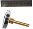 Термометр Watts F+R801 OR биметаллический 63mm, 0-120C, гильза 75 мм 10005809 4