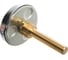 Термометр Watts F+R801 OR биметаллический 63mm, 0-120C, гильза 75 мм 10005809 7