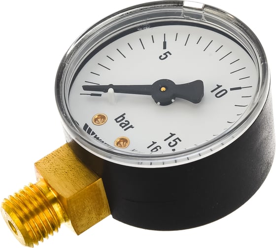 Манометр Watts F+R200 радиальный 0-16bar, корпус 50mm 10007384