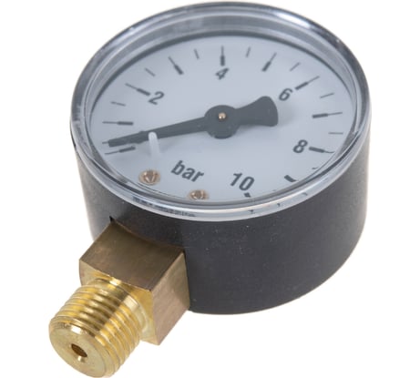 Радиальный манометр Watts F+R200 0-10 bar, корпус 50 мм 10007380
